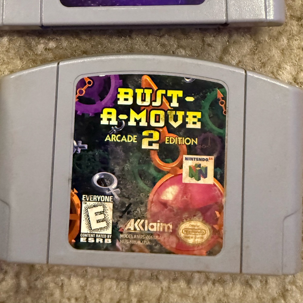 N64 Game - Bust-A-Move